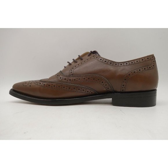 Westbury Brown Leather Wingtip Lace Up Dress Oxfords Shoes Men\'s 42 / 8 main image 10